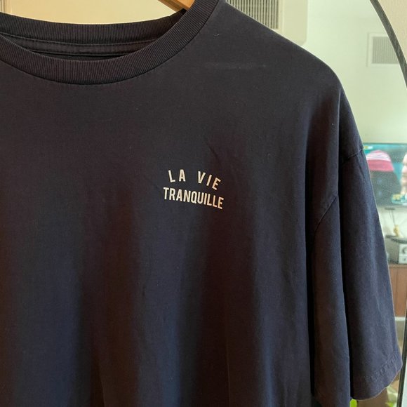 The Quiet Life T Shirt - "La Vie Tranquille" - Men's - Large - Picture 3 of 4